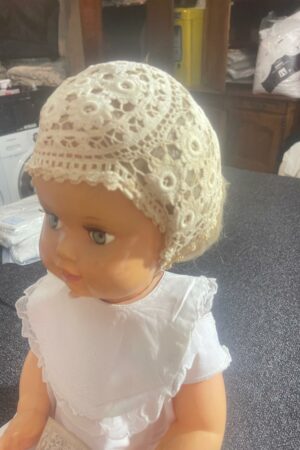 Bonnet crochet 1 mois