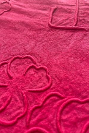 Drap fuchsia 200/320 monogramme JP