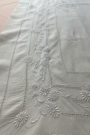 Drap de mariage 200/260 cm en fil