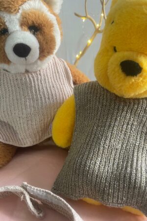 Bavoirs bébé tricotés à la main