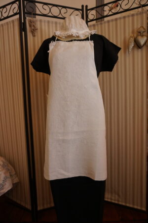 Tablier à bavette femme