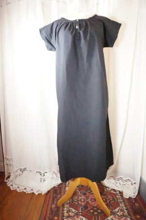 Chemise de nuit noire