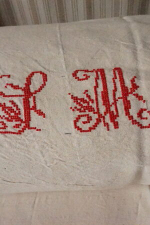 Drap monogrammé