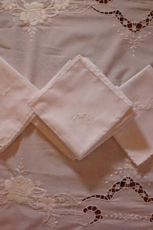 Parure nappe et serviettes
