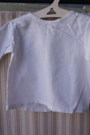 Layette blanche simple – douce & confortable (3/6 mois) fin XXᵉ / début XXIᵉ siècle